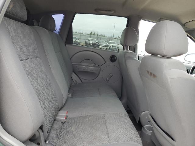 KL1TD62695B417559 - 2005 CHEVROLET AVEO BASE GREEN photo 10