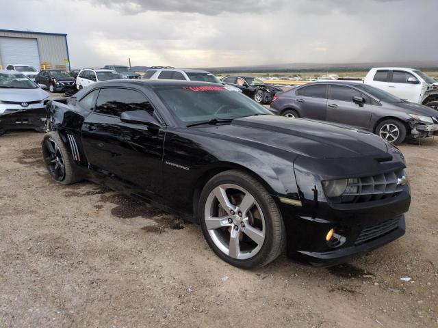 2G1FT1EW4A9208029 - 2010 CHEVROLET CAMARO SS BLACK photo 4