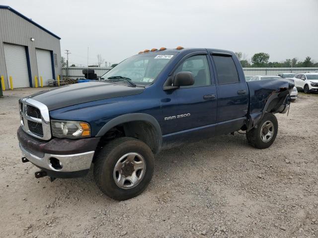 3D7KS28D15G800417 - 2005 DODGE RAM 2500 ST BLUE photo 1