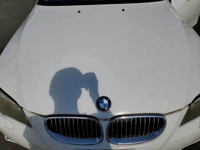 WBANU53588C114687 - 2008 BMW 528 I WHITE photo 11