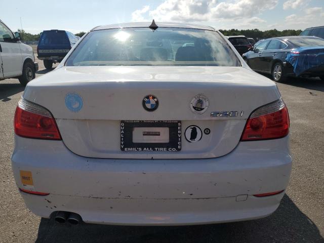 WBANU53588C114687 - 2008 BMW 528 I WHITE photo 6