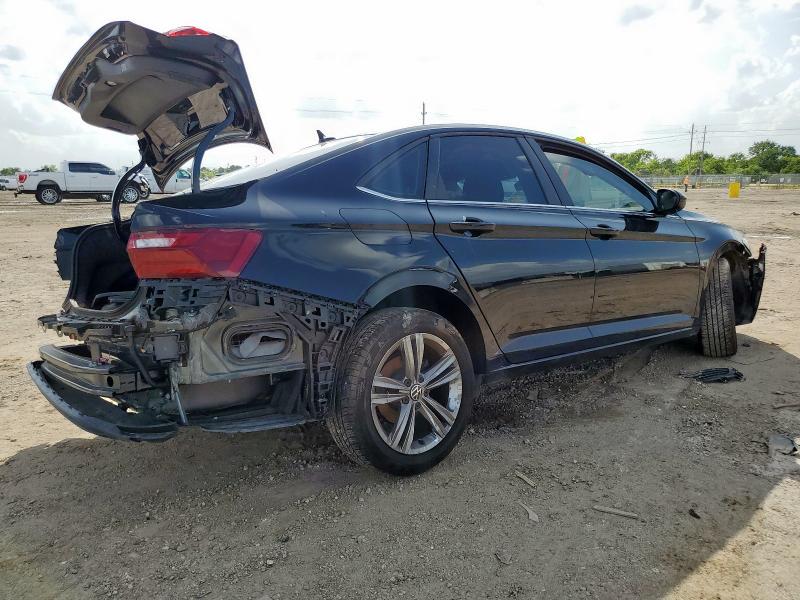 3VW7M7BU5RM043946 - 2024 VOLKSWAGEN JETTA SE BLACK photo 3