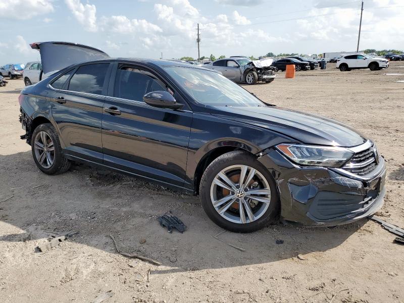 3VW7M7BU5RM043946 - 2024 VOLKSWAGEN JETTA SE BLACK photo 4