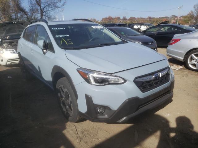 JF2GTHNC7MH380650 - 2021 SUBARU CROSSTREK LIMITED BLUE photo 1