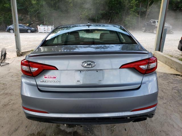 5NPE24AFXHH492755 - 2017 HYUNDAI SONATA SE SILVER photo 6