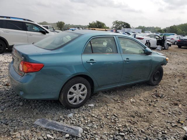 JTDBU4EE0A9119141 - 2010 TOYOTA COROLLA BASE TEAL photo 3