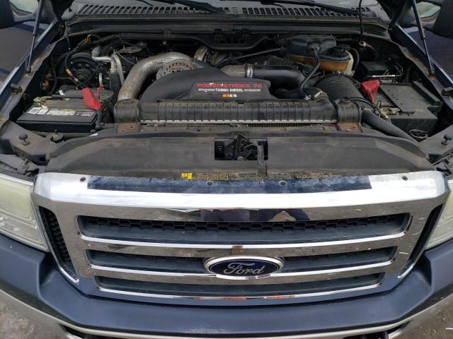 1FTSX21P06EA95442 - 2006 FORD F250 SUPER DUTY BLUE photo 11