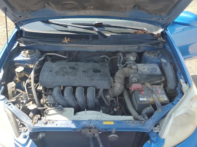 2T1KR32E28C717235 - 2008 TOYOTA COROLLA MA XR BLUE photo 11