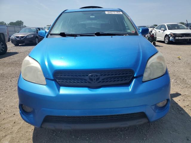 2T1KR32E28C717235 - 2008 TOYOTA COROLLA MA XR BLUE photo 5