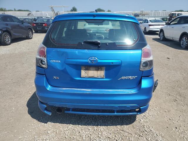 2T1KR32E28C717235 - 2008 TOYOTA COROLLA MA XR BLUE photo 6