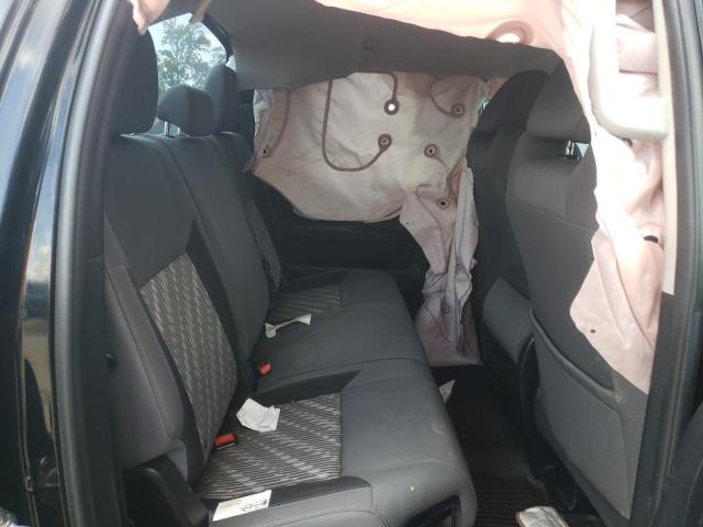 5TFRM5F15JX126520 - 2018 TOYOTA TUNDRA DOUBLE CAB SR/SR5 BLACK photo 10