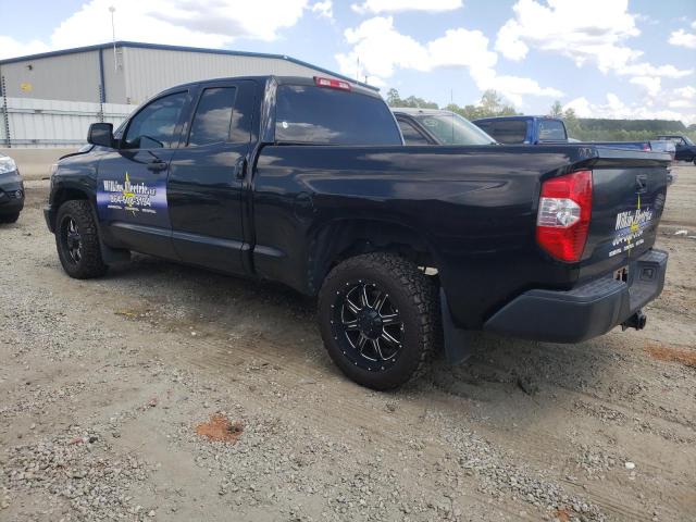 5TFRM5F15JX126520 - 2018 TOYOTA TUNDRA DOUBLE CAB SR/SR5 BLACK photo 2