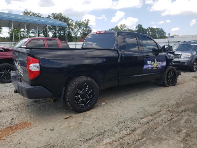 5TFRM5F15JX126520 - 2018 TOYOTA TUNDRA DOUBLE CAB SR/SR5 BLACK photo 3