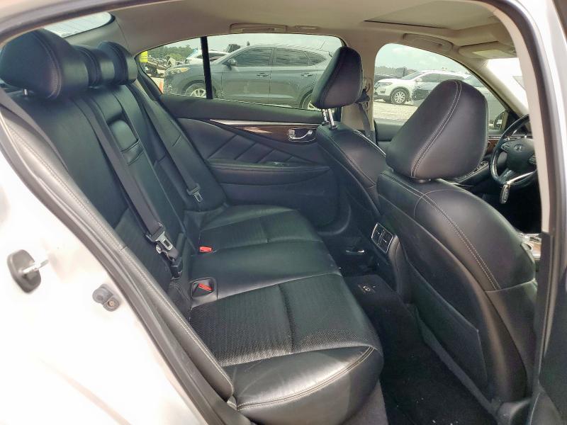 JN1BV7AP7FM331113 - 2015 INFINITI Q50 BASE ვერცხლისფერი ფოტო 10