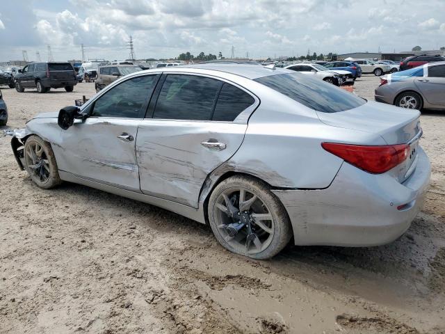JN1BV7AP7FM331113 - 2015 INFINITI Q50 BASE ვერცხლისფერი ფოტო 2