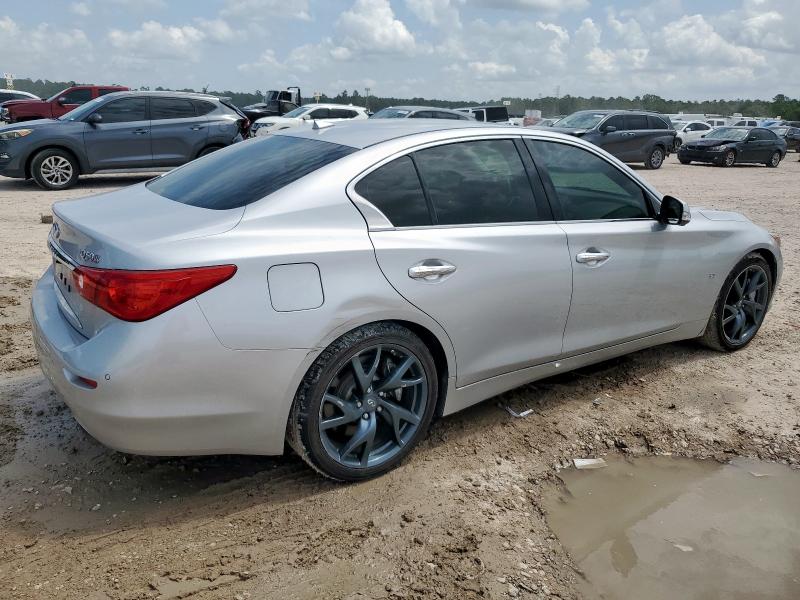 JN1BV7AP7FM331113 - 2015 INFINITI Q50 BASE ვერცხლისფერი ფოტო 3