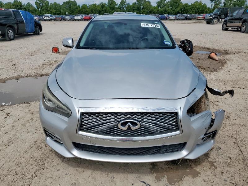 JN1BV7AP7FM331113 - 2015 INFINITI Q50 BASE ვერცხლისფერი ფოტო 5