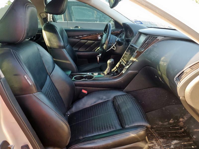 JN1BV7AP7FM331113 - 2015 INFINITI Q50 BASE ვერცხლისფერი ფოტო 7