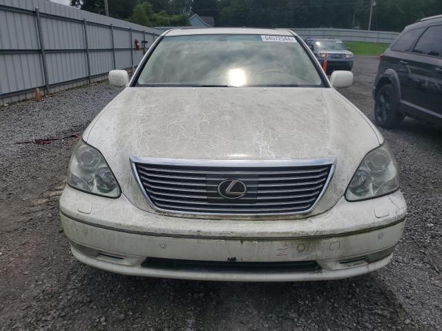 JTHBN36F840158128 - 2004 LEXUS LS 430 WHITE photo 5