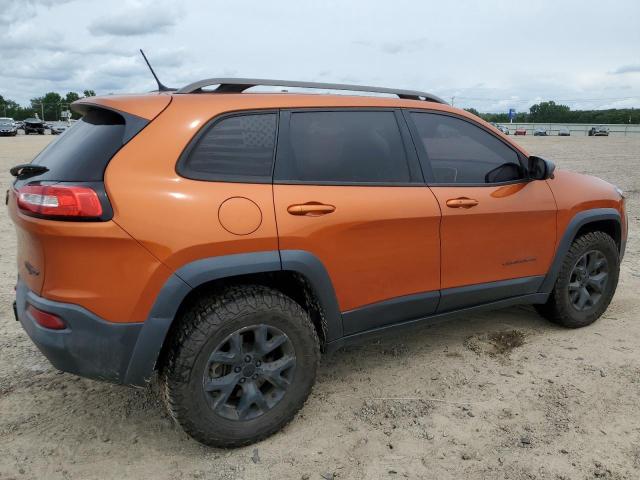 1C4PJMBS9FW668452 - 2015 JEEP CHEROKEE TRAILHAWK ORANGE photo 3