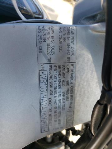 WB10379A24ZK92616 - 2004 BMW R1200 C 银色 照片 9