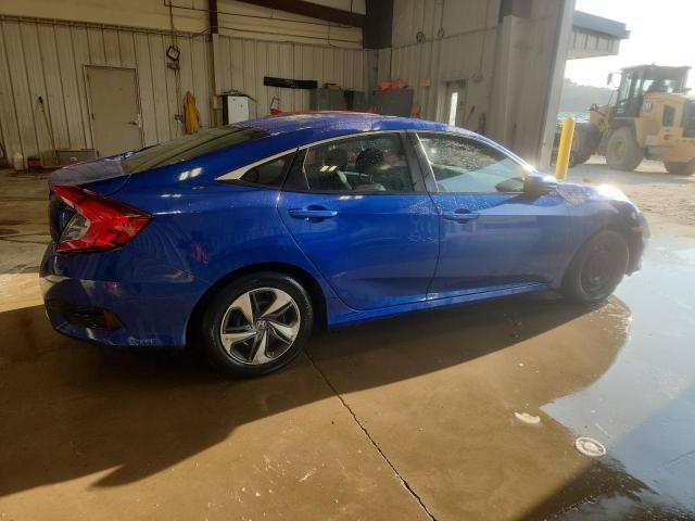 2HGFC2F68KH597164 - 2019 HONDA CIVIC LX 蓝色 照片 3