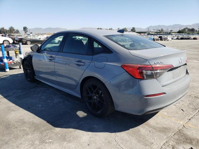 2HGFE2F59NH610588 - 2022 HONDA CIVIC SPORT GRAY photo 2