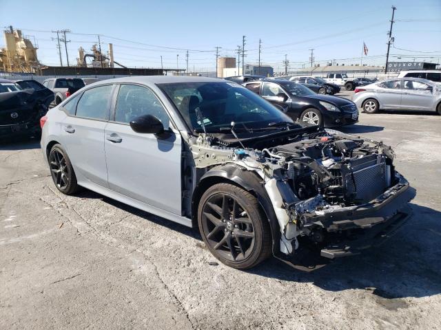 2HGFE2F59NH610588 - 2022 HONDA CIVIC SPORT GRAY photo 4