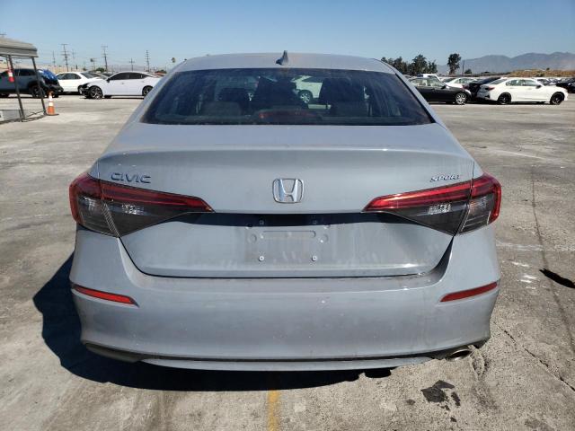 2HGFE2F59NH610588 - 2022 HONDA CIVIC SPORT GRAY photo 6
