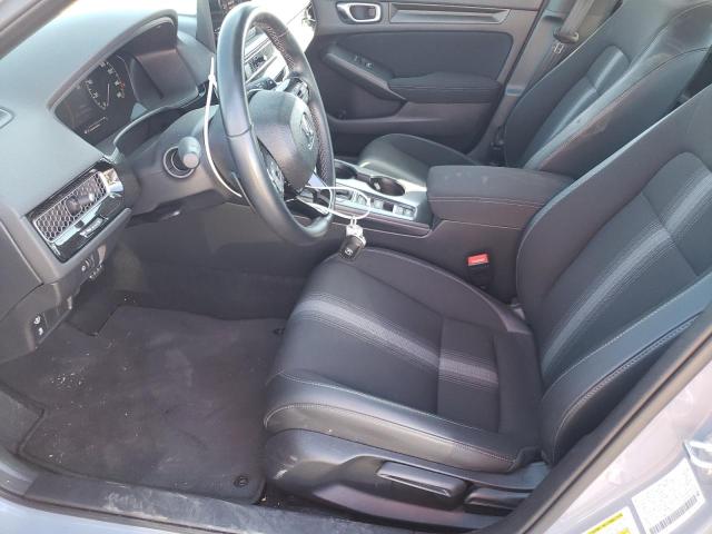 2HGFE2F59NH610588 - 2022 HONDA CIVIC SPORT GRAY photo 7