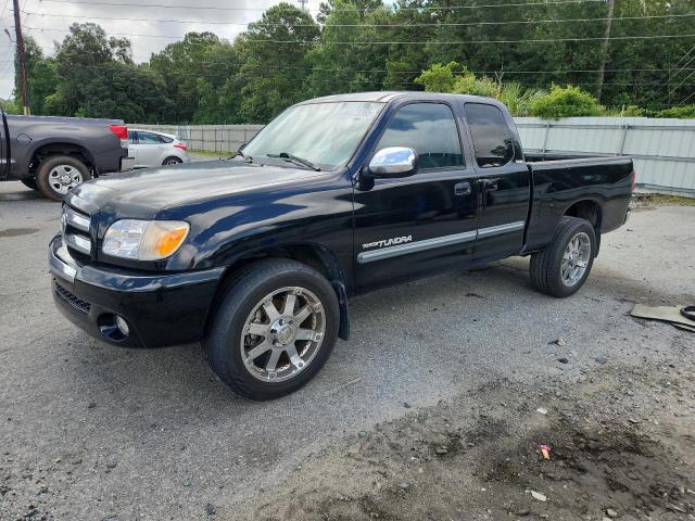 5TBRU34136S471865 - 2006 TOYOTA TUNDRA ACCESS CAB SR5 BLACK photo 1