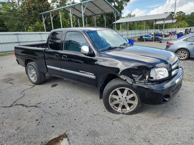 5TBRU34136S471865 - 2006 TOYOTA TUNDRA ACCESS CAB SR5 BLACK photo 4