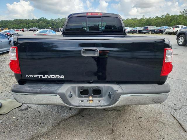 5TBRU34136S471865 - 2006 TOYOTA TUNDRA ACCESS CAB SR5 BLACK photo 6
