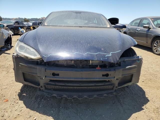 5YJSA1CN2DFP09118 - 2013 TESLA MODEL S ლურჯი ფოტო 5