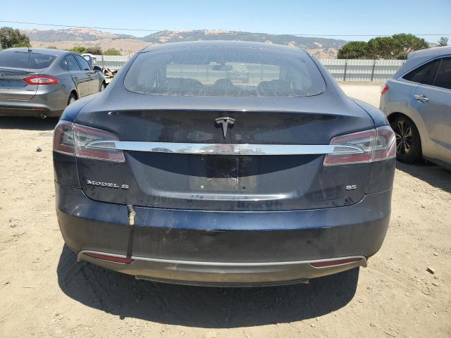 5YJSA1CN2DFP09118 - 2013 TESLA MODEL S ლურჯი ფოტო 6