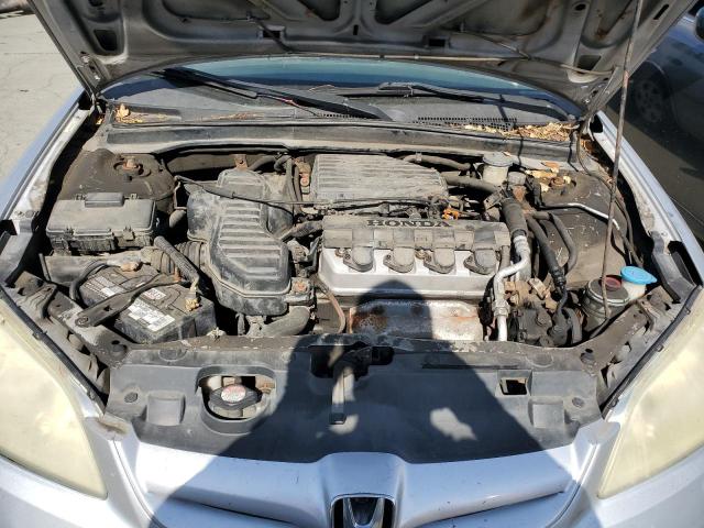 2HGES15304H937992 - 2004 HONDA CIVIC DX VP SILVER photo 11