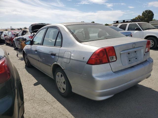 2HGES15304H937992 - 2004 HONDA CIVIC DX VP SILVER photo 2
