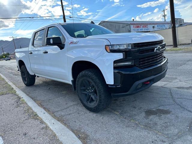 3GCPYFED6LG224122 - 2020 CHEVROLET SILVERADO K1500 LT TRAIL BOSS WHITE photo 1