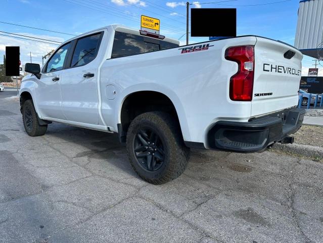 3GCPYFED6LG224122 - 2020 CHEVROLET SILVERADO K1500 LT TRAIL BOSS WHITE photo 3