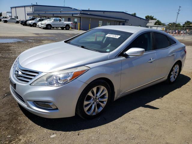 KMHFG4JG2DA220955 - 2013 HYUNDAI AZERA SILVER photo 1