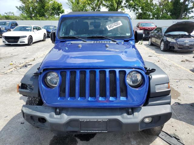 1C4HJXDN3JW332172 - 2018 JEEP WRANGLER U SPORT Bleu photo 5
