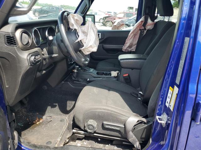1C4HJXDN3JW332172 - 2018 JEEP WRANGLER U SPORT Bleu photo 7