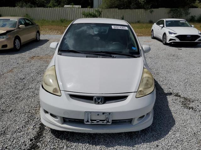 JHMGD38677S053997 - 2007 HONDA FIT S 白色 照片 5