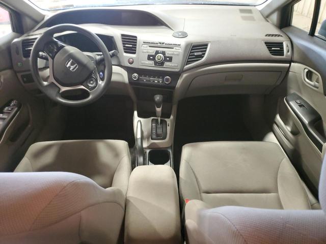 19XFB2F51CE372140 - 2012 HONDA CIVIC LX GRAY photo 8
