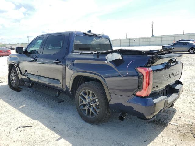5TFNC5DB6PX016971 - 2023 TOYOTA TUNDRA CREWMAX PLATINUM ლურჯი ფოტო 2
