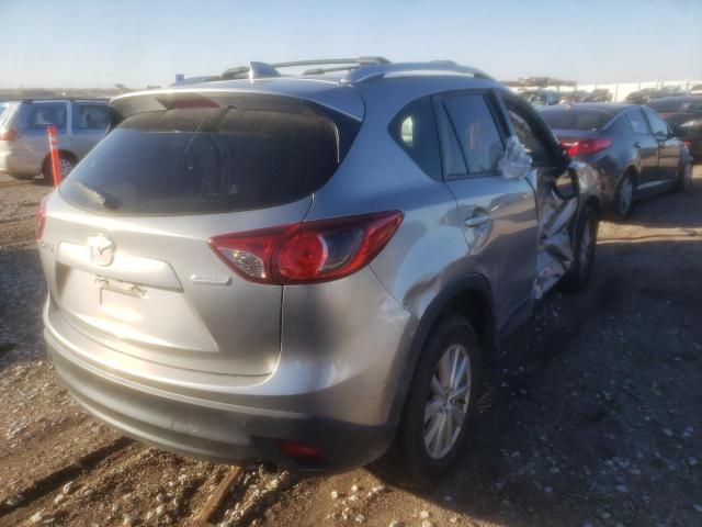 JM3KE2CE1D0137362 - 2013 MAZDA CX-5 TOURING SILVER photo 4