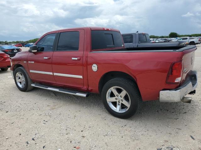 1D3HB13T09S766988 - 2009 DODGE RAM 1500 MAROON photo 2