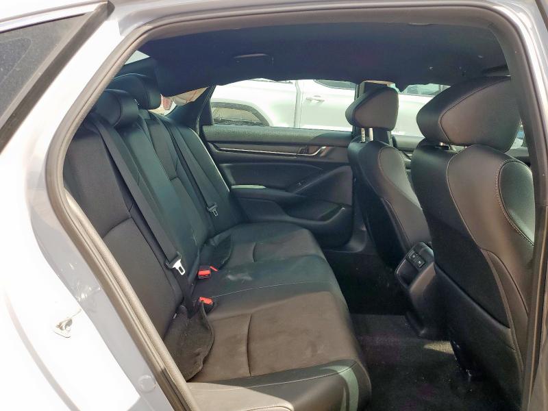 1HGCV1F38NA054638 - 2022 HONDA ACCORD SPORT GRAY photo 10