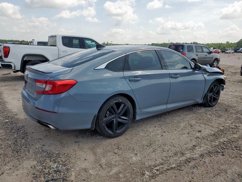 1HGCV1F38NA054638 - 2022 HONDA ACCORD SPORT GRAY photo 3