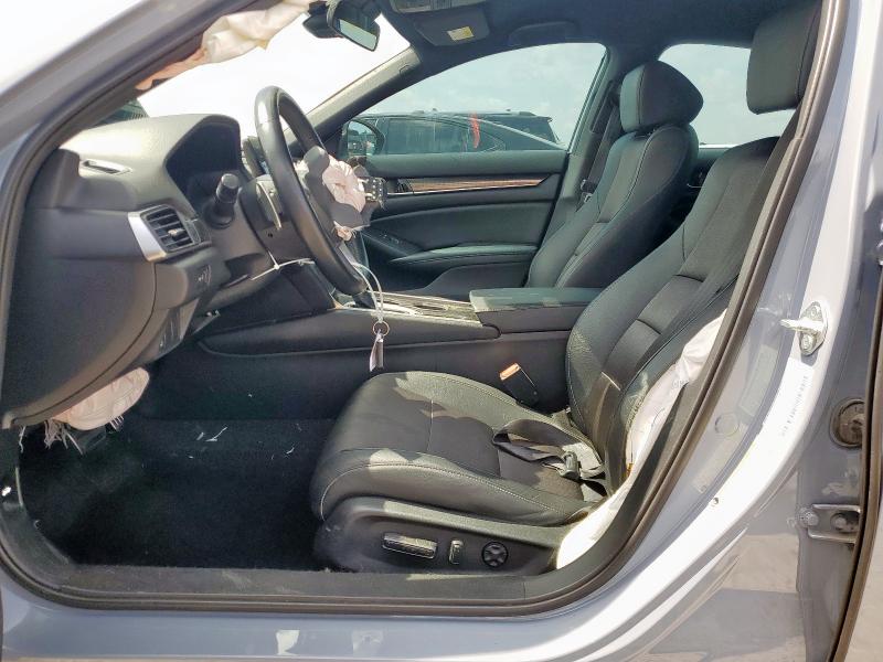 1HGCV1F38NA054638 - 2022 HONDA ACCORD SPORT GRAY photo 7